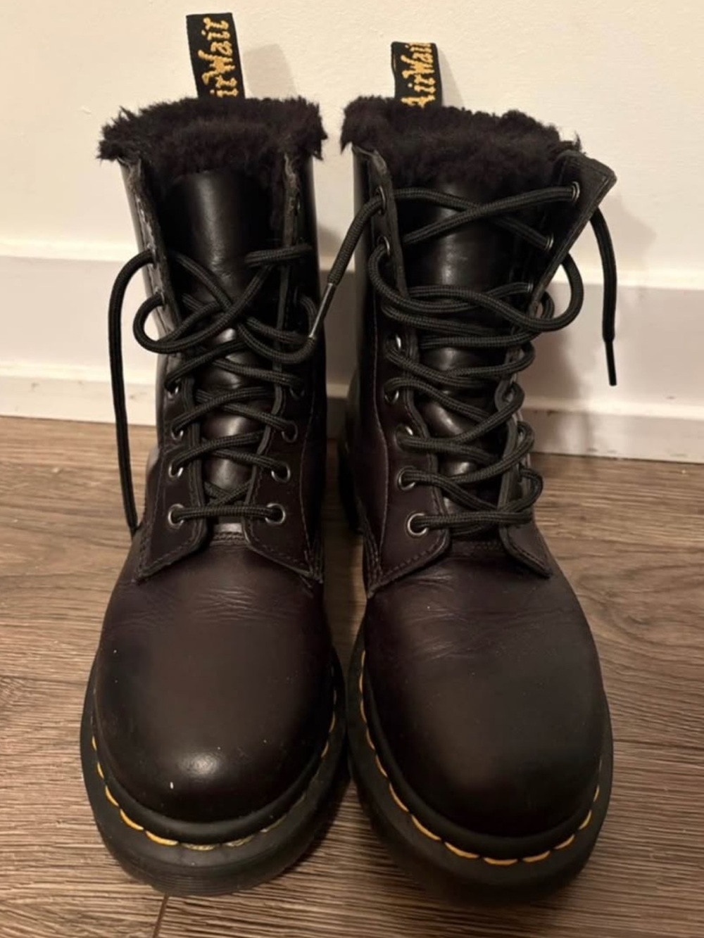 Fur Lined Doc Martens